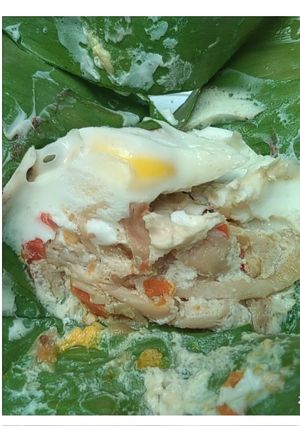 Foto resep 02. Pepes Jamur Telor