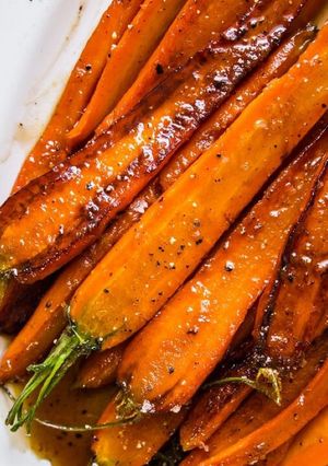 A picture of Josh's Candied Carrots.