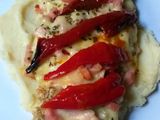 Milanesa de Carne con Jamón, Queso y Morrón