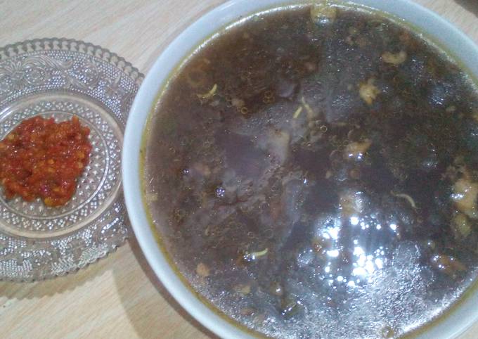 Rawon daging sapi spesial