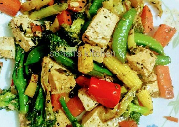 Recipe of Easy recipe Stir fry veggies in 15 Minutes for Family