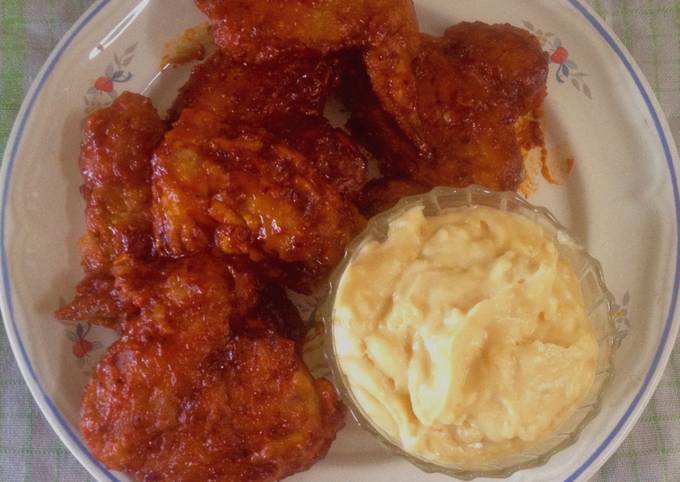 Resep Korean Spicy Wings a.k.a Fire Wings Richeese, Bikin Ngiler
