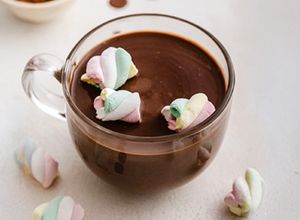 Una foto de Chocolate Caliente con Malvavisco o Marshmallow