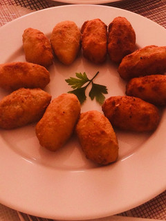 Una foto de Croquetas de jamón