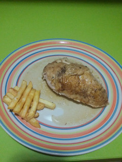 Una foto de Pollo asado en olla rápida