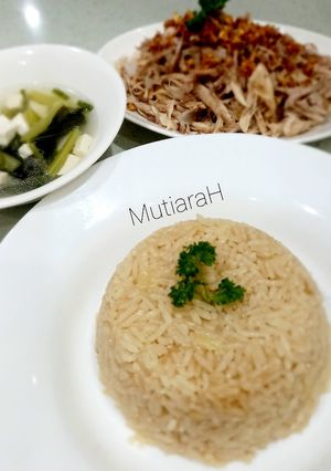 Foto resep Hainanese Chicken Rice (Nasi Ayam Hainan)