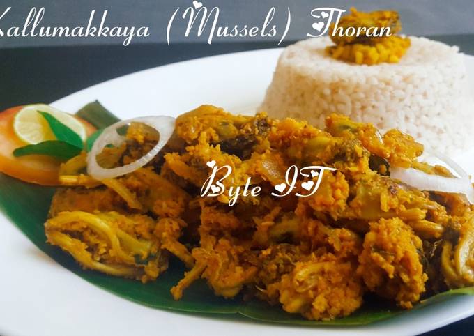 Recipe of Speedy Kallumakkaya (mussels) thoran