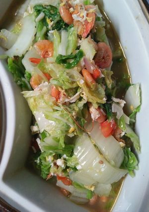 Foto resep Udang sawi