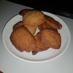 A picture of Tooth some coconut cookies.