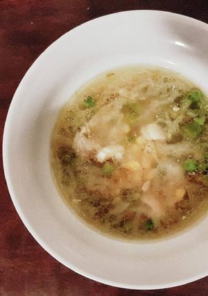 Foto resep Soup Chicken Asparagus