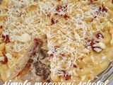 Simple Macaroni Schotel