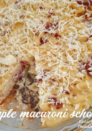 Foto resep Simple Macaroni Schotel
