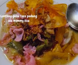 Resep Unik Lontong Gulai toco padang Ala Rumahan