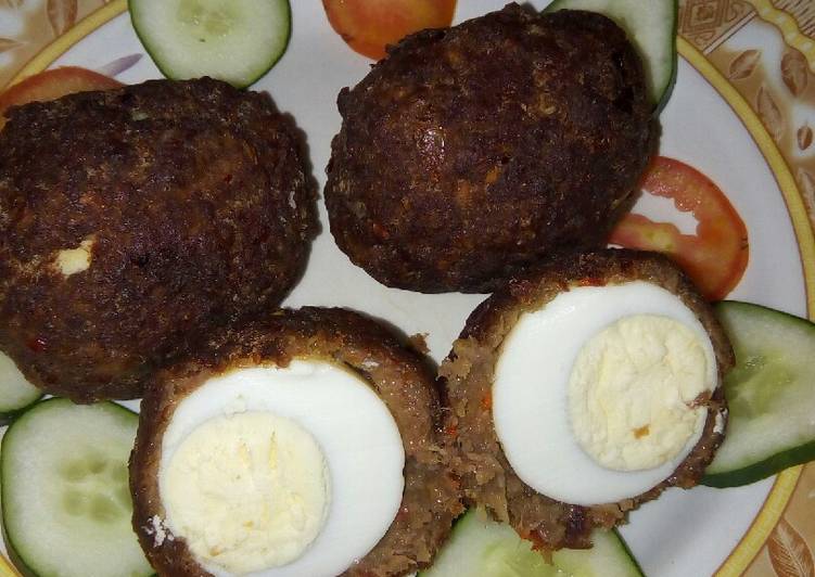 Easiest Way to Make Super Quick Homemade Scotch eggs, simple and testy