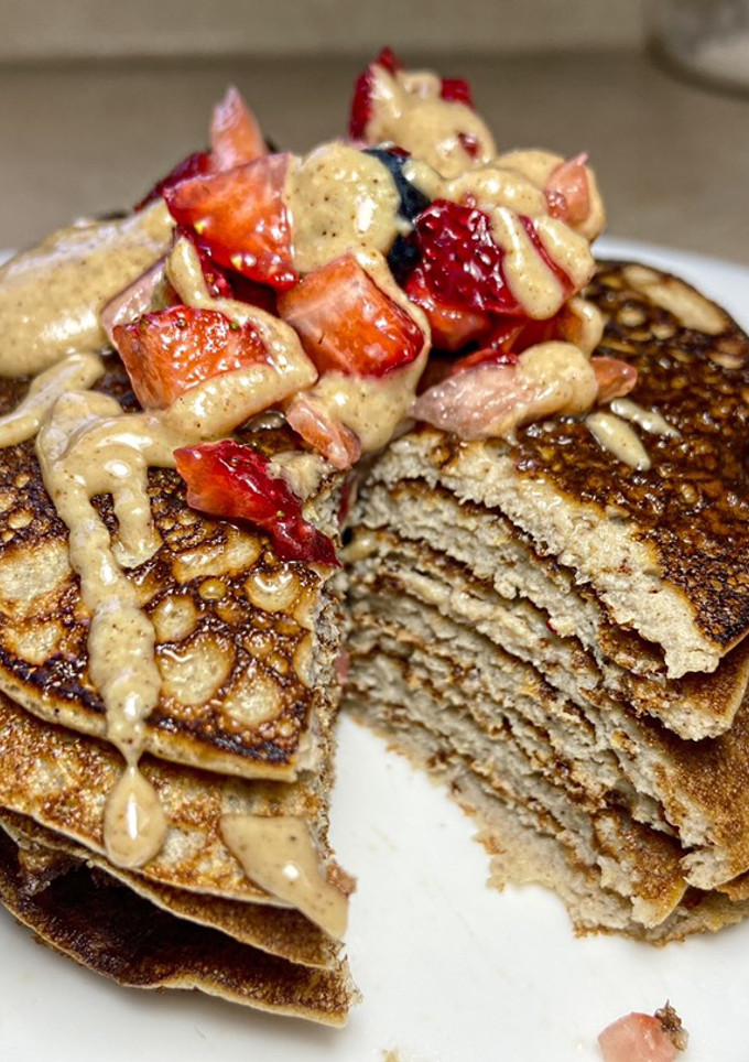 Una foto de BANANA PANCAKES 🥞 🍌 (sin harina)