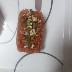 A picture of Without mava Carrot halwa.