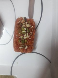 A picture of Without mava Carrot halwa.
