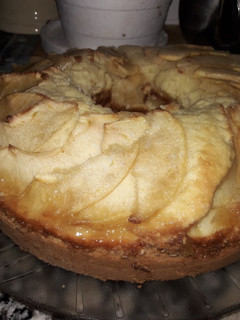 Una foto de Torta de manzana (fácil y rápida)