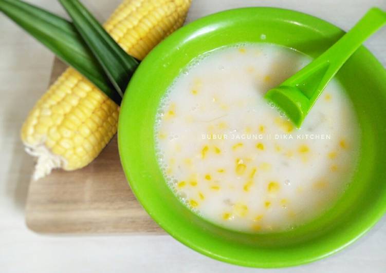 Resep Bubur jagung Bikin Manjain Lidah