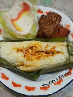 Foto resep Nasi Bakar Ayam Suwir Kemangi