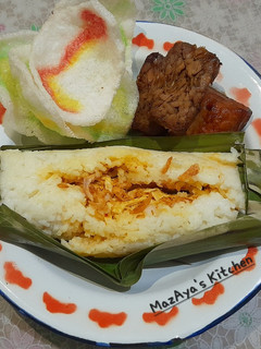 Foto resep Nasi Bakar Ayam Suwir Kemangi