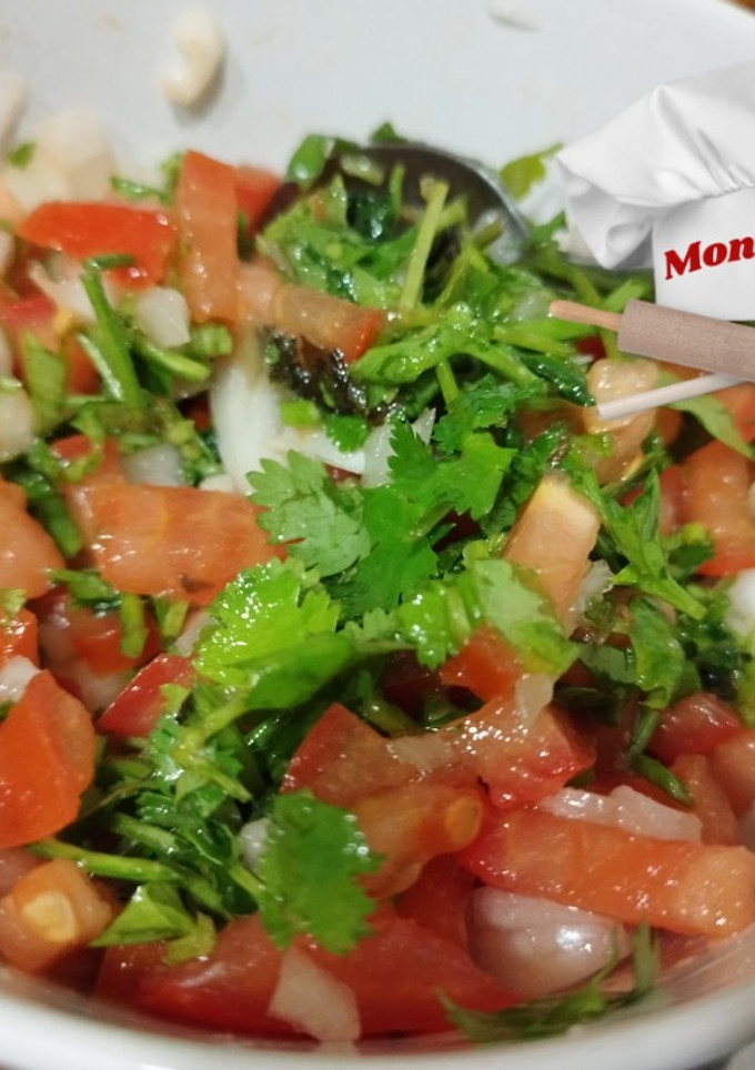 Una foto de Pico de gallo