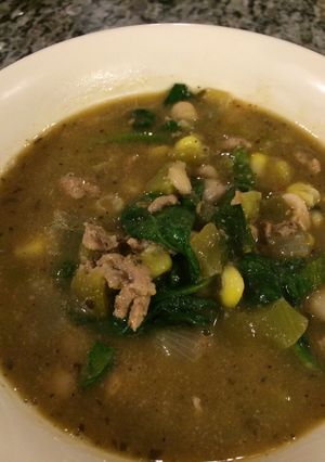 A picture of Chicken Chili.