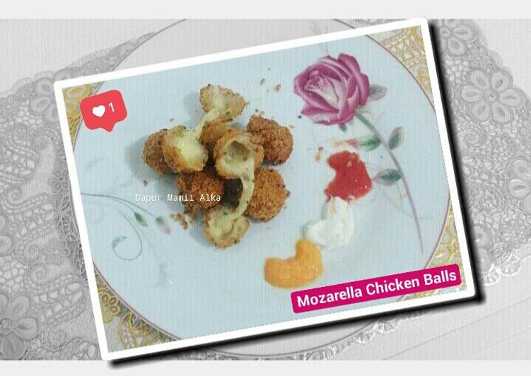 Mozarella Chicken Balls #RabuBaru