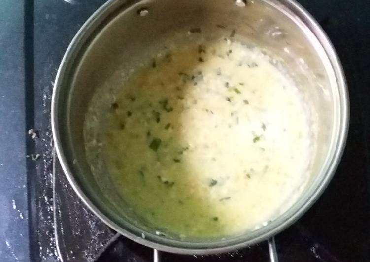 Resep: Sup krim kentang MPAsi  9m+ yang Gurih