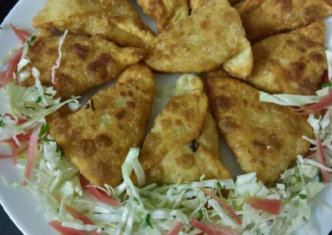Fried chicken wanton