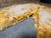 Una foto de tortilla de yema