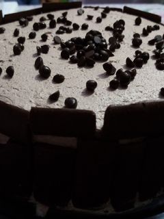 Una foto de Chocolate cake - Pastel de chocolate
