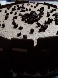 Una foto de Chocolate cake - Pastel de chocolate