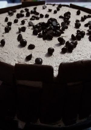Una foto de Chocolate cake - Pastel de chocolate