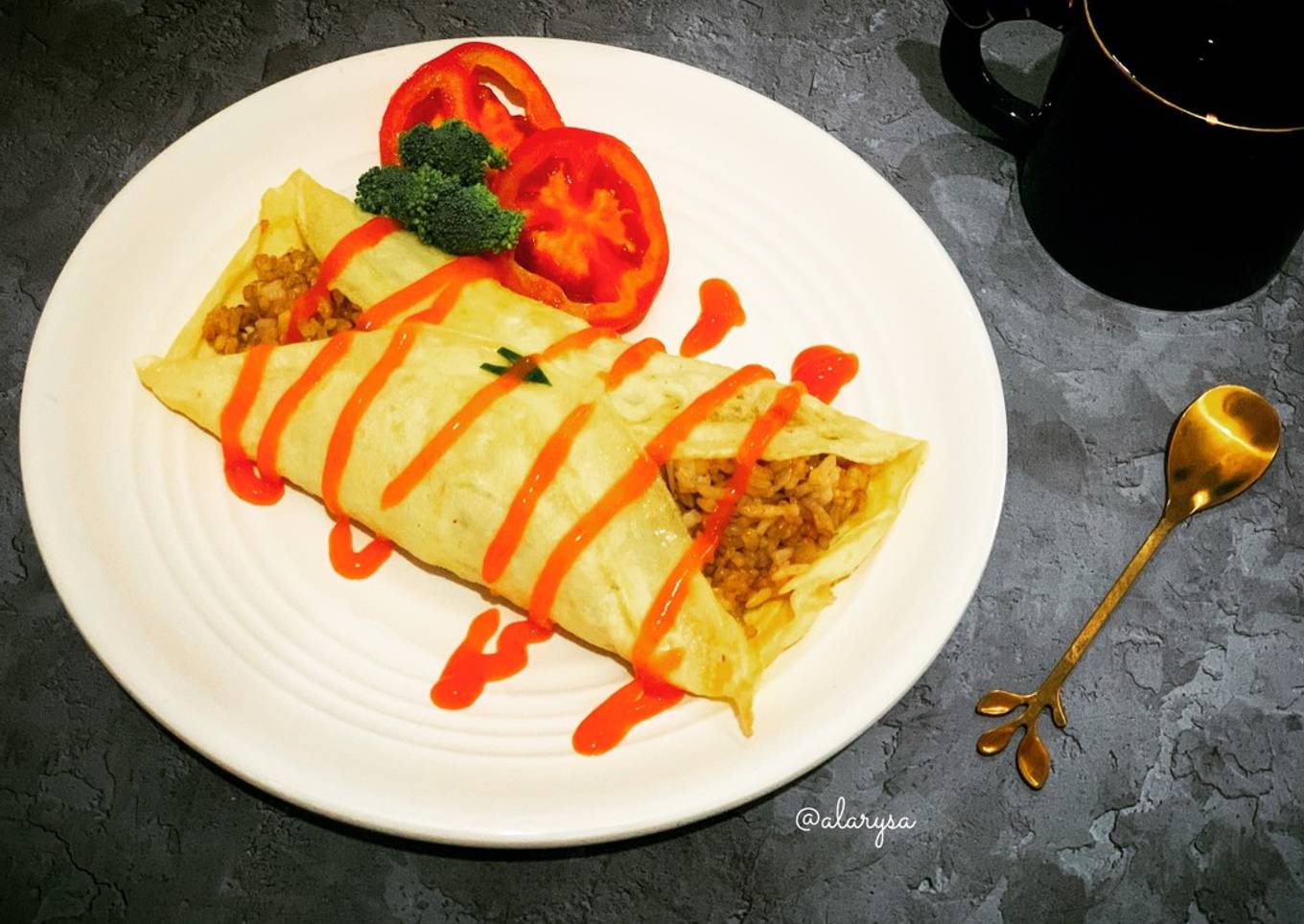 Resep Nasi Goreng bulur (bungkus telur) Anti Gagal