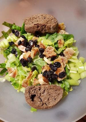 Φωτογραφία της συνταγής Σαλάτα πράσινη με σύκο & βινεγκρέτ