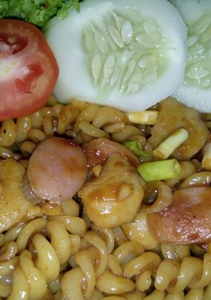 Foto resep Tumis maccaroni (bekal simple)