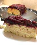 Cheesecake de frutos rojos saludable ♥️