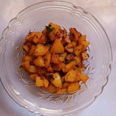 Chatpata jeera aloo A picture of Chatpata jeera aloo.