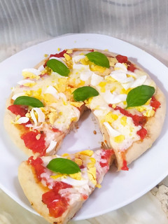 Una foto de Pizza Fácil Y Rápida En La Licuadora