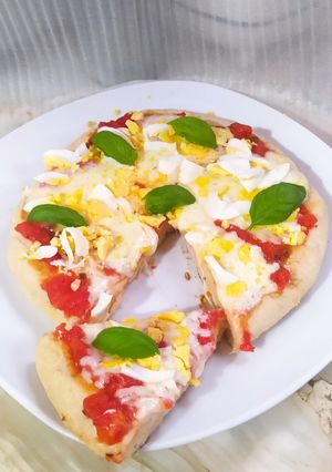 Una foto de Pizza Fácil Y Rápida En La Licuadora