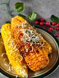 Buttery charred sweet corn