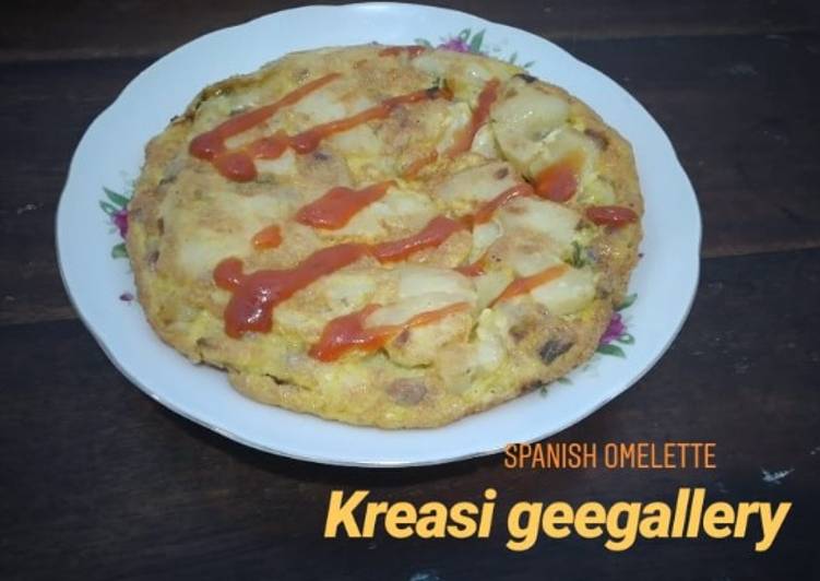 178. Spanish omelette (omlet kentang)