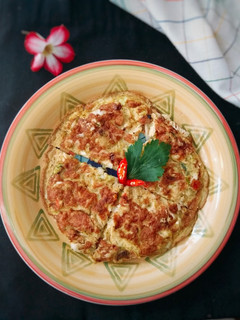 Foto resep Telur Dadar Kubis Tomat