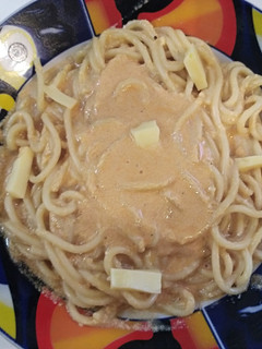 Una foto de Spaguettis en Salsa Coral