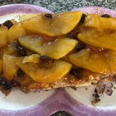 Una foto de Crumble de manzana