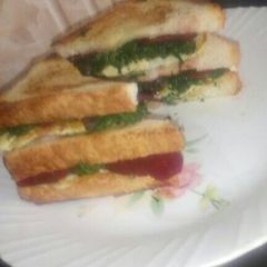 A picture of Kenyan style sandwich by Chef Nathan.