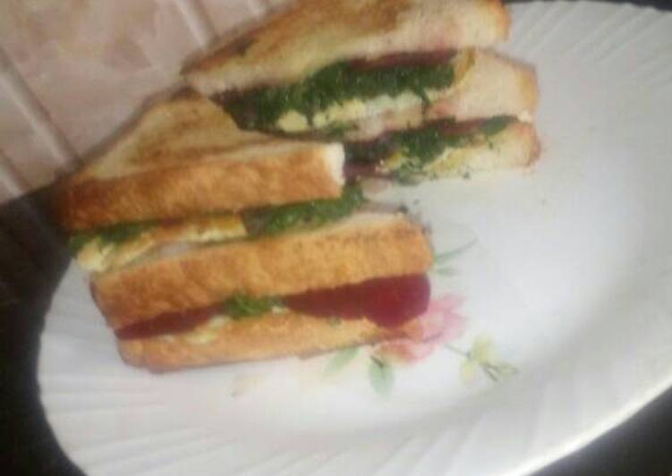 Recipe of Quick Kenyan style sandwich by Chef Nathan