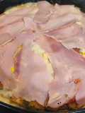 Pizza de pollo sin harinas