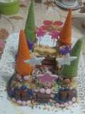 Torta castillo día del niño